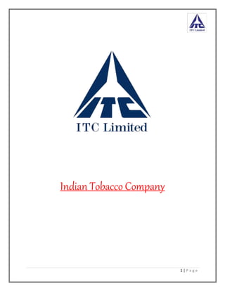 1 | P a g e
Indian Tobacco Company
 