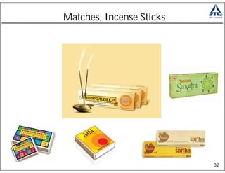 Matches, Incense Sticks




                          32
 
