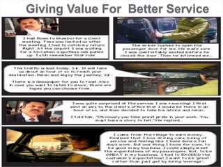 Giving Value For Better Service
 