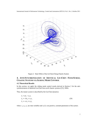 ANTI-SYNCHRONIZATION OF FOUR-SCROLL CHAOTIC SYSTEMS VIA SLIDING MODE ...