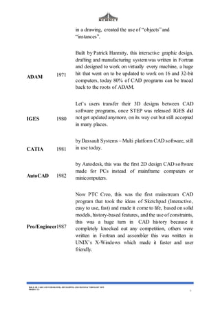 It cad&cam report | PDF