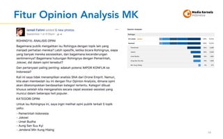 Fitur Opinion Analysis MK
68
 