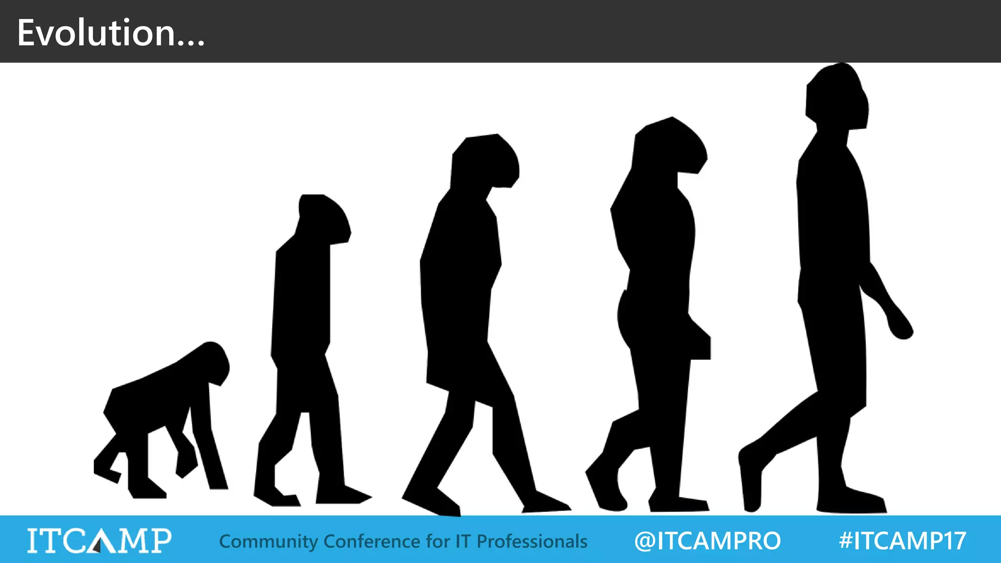 @ITCAMPRO #ITCAMP17Community Conference for IT Professionals Evolution… 