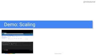 Google Cloud Platform
Demo: Scaling
@meteatamel
 