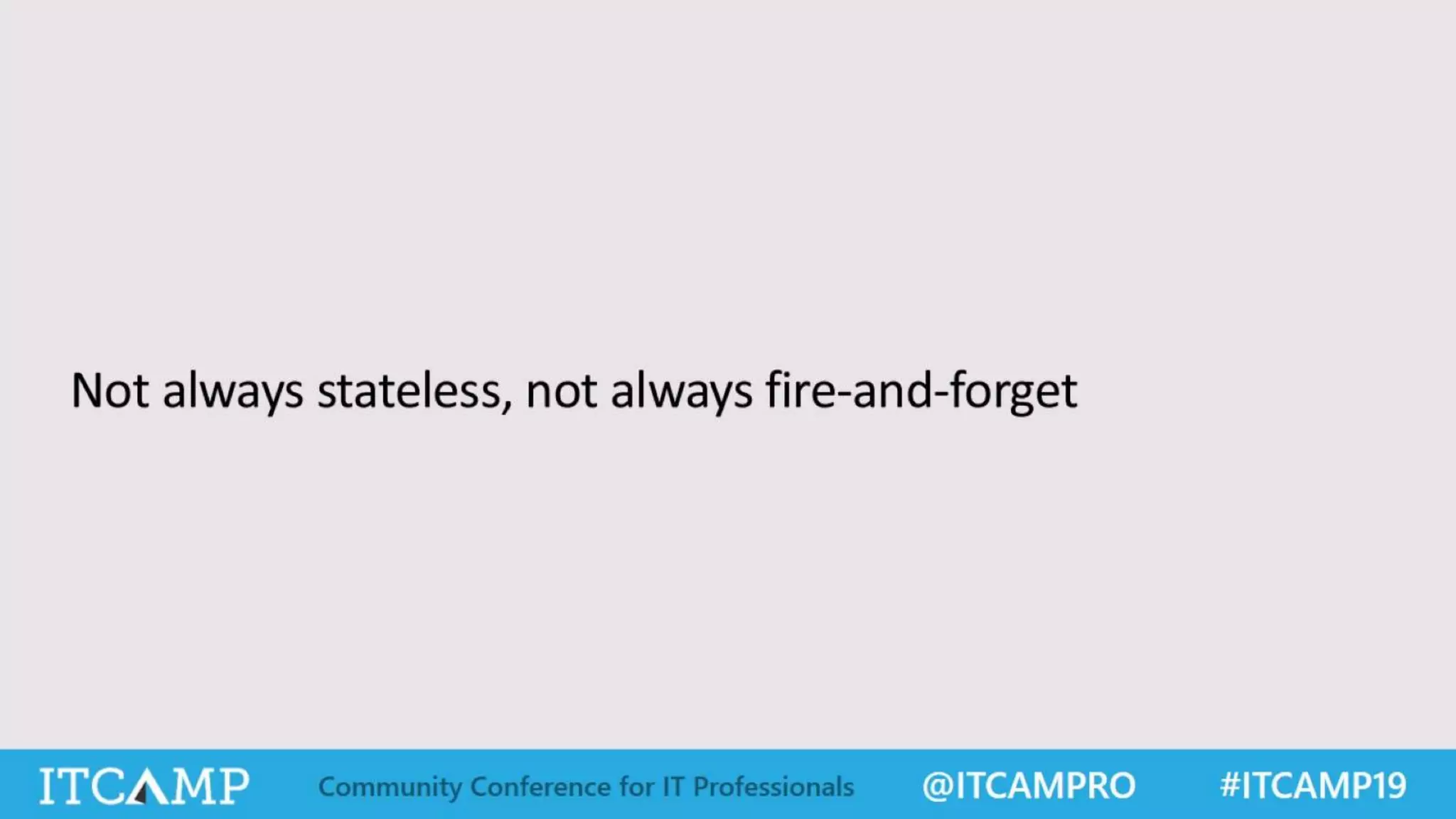 ITCamp 2019 - Alex Mang - How Far Can Serverless Actually Go Now