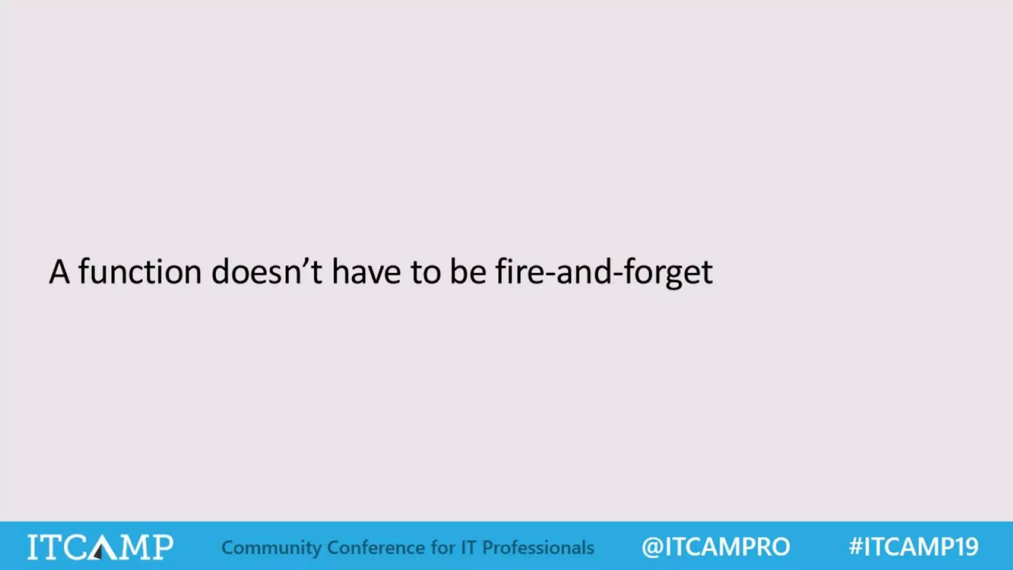 ITCamp 2019 - Alex Mang - How Far Can Serverless Actually Go Now