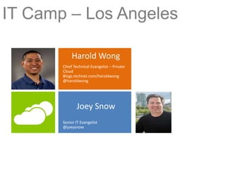 IT Camp – Los Angeles
 
