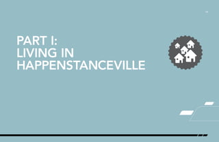 /06 
PART I: 
LIVING IN 
HAPPENSTANCEVILLE 
 