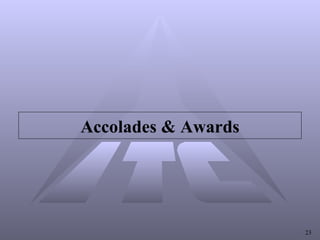 Accolades & Awards 