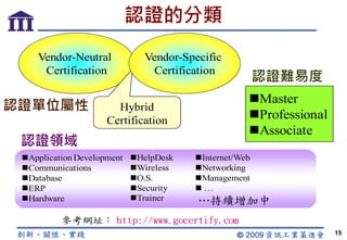 資訊證照講座