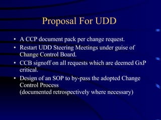 IT Change Control Process | PPT