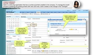 IT Change Management in ServiceDesk Plus | PPTX