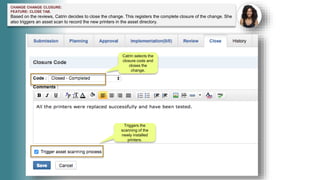 IT Change Management in ServiceDesk Plus | PPTX
