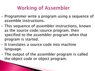 system software and application software, compiler, interpreter ...