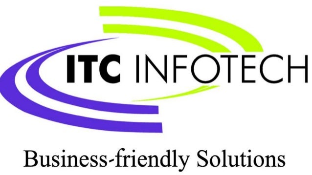 itc infotech business process management solution slideshare