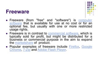 Itc lec 14 software and its types | PPT