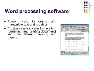 Itc lec 14 software and its types | PPT