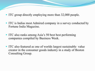 Itc limited ppt2 | PPTX