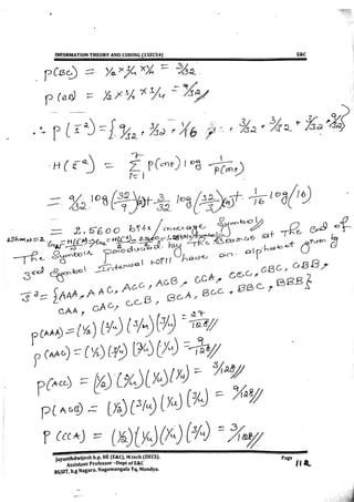 VTU E&C,TCE CBCS[NEW] 5th Sem Information Theory and Coding Module-1 notes(15&17scheme).