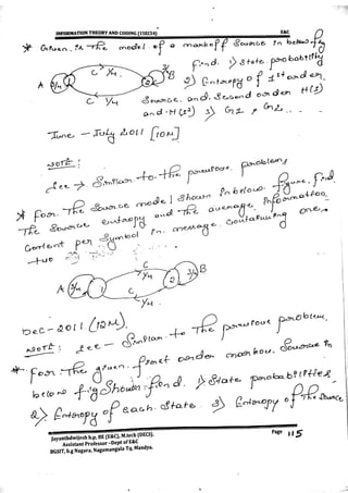 VTU E&C,TCE CBCS[NEW] 5th Sem Information Theory and Coding Module-1 notes(15&17scheme).