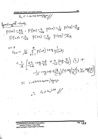 VTU E&C,TCE CBCS[NEW] 5th Sem Information Theory and Coding Module-1 notes(15&17scheme).