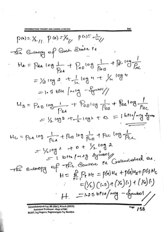 VTU E&C,TCE CBCS[NEW] 5th Sem Information Theory and Coding Module-1 notes(15&17scheme).