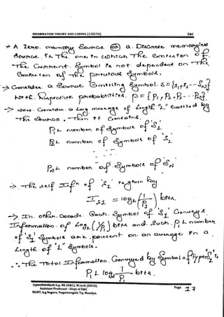 VTU E&C,TCE CBCS[NEW] 5th Sem Information Theory and Coding Module-1 notes(15&17scheme).