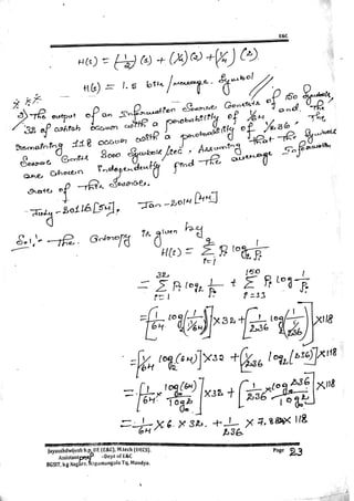 VTU E&C,TCE CBCS[NEW] 5th Sem Information Theory and Coding Module-1 notes(15&17scheme).