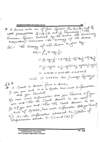 VTU E&C,TCE CBCS[NEW] 5th Sem Information Theory and Coding Module-1 notes(15&17scheme).