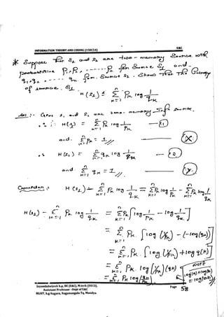 VTU E&C,TCE CBCS[NEW] 5th Sem Information Theory and Coding Module-1 notes(15&17scheme).