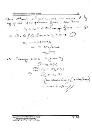 VTU E&C,TCE CBCS[NEW] 5th Sem Information Theory and Coding Module-1 notes(15&17scheme).