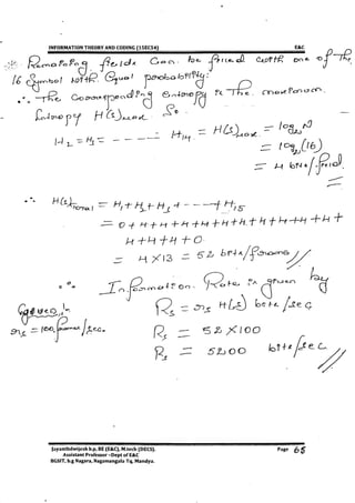 VTU E&C,TCE CBCS[NEW] 5th Sem Information Theory and Coding Module-1 notes(15&17scheme).