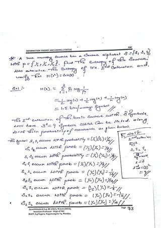 VTU E&C,TCE CBCS[NEW] 5th Sem Information Theory and Coding Module-1 notes(15&17scheme).
