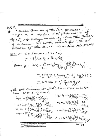 VTU E&C,TCE CBCS[NEW] 5th Sem Information Theory and Coding Module-1 notes(15&17scheme).