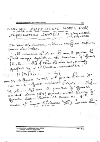 VTU E&C,TCE CBCS[NEW] 5th Sem Information Theory and Coding Module-1 notes(15&17scheme).