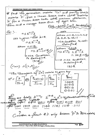 VTU E&C,TCE CBCS[NEW] 5th Sem Information Theory and Coding Module-4 ...