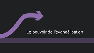 Le pouvoir de l'évangélisation 
 