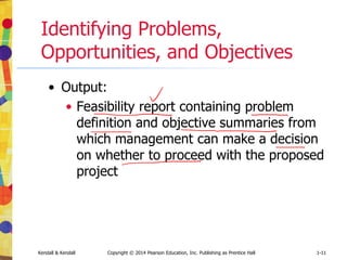 Kendall & Kendall Copyright © 2014 Pearson Education, Inc. Publishing as Prentice Hall 1-17
Developing and Documenting
Software
• Output:
• Computer programs
• System documentation
 