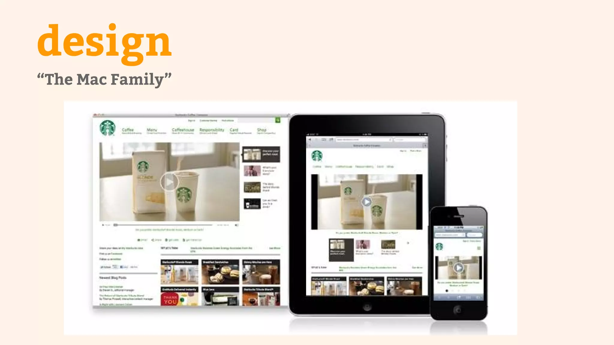 design 
“The Mac Family” 
 