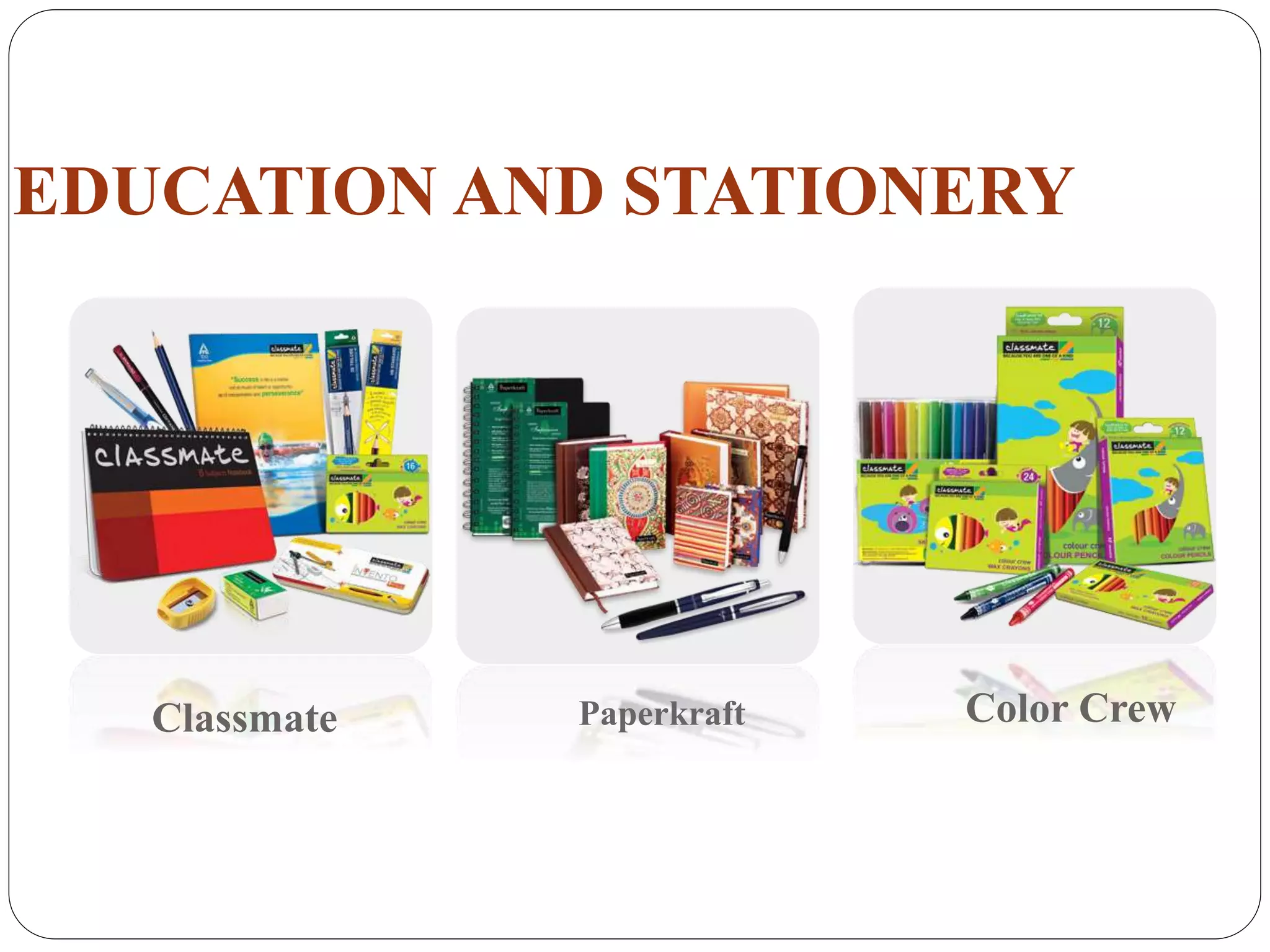 EDUCATION AND STATIONERY
Classmate Paperkraft Color Crew
 