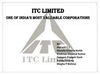 Itc Presentation | PPTX