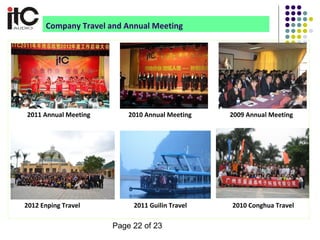 Itc presentation 2013 | PPT