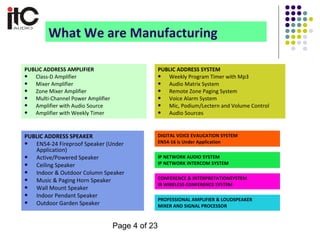 Itc presentation 2013 | PPT