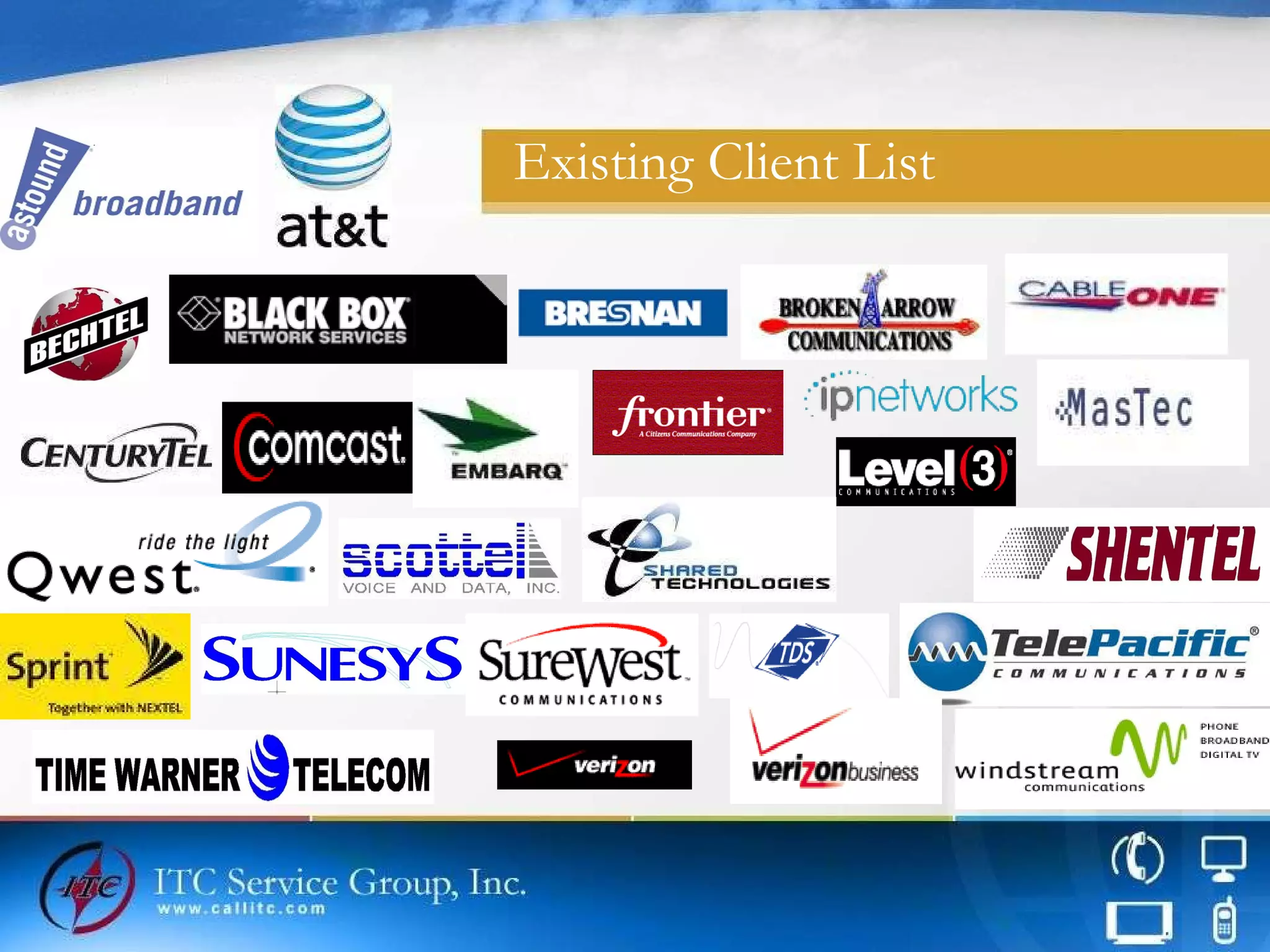 Existing Client List 