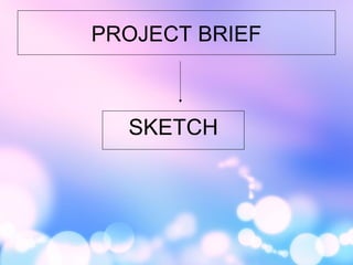 PROJECT BRIEF 
SKETCH 
 