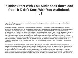it didn t start with you book it didn t start with you book
