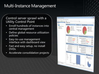 Intellisense for productive management