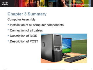 Computer Ite ITE1 - Chapter3 - Computer Assembly - Step by Step.ppt