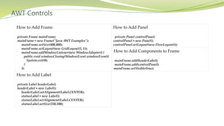 ITE 1122_ AWT and SWING.pptx