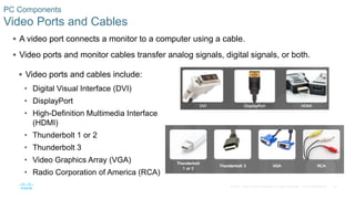 Video Input Pc ITE7_Chapter 01: Introduction to Personal Computer Hardware | PPTX